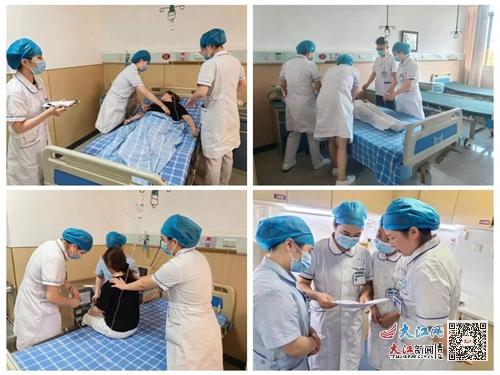 九江市中医医院开展医疗应急救治演练 组图